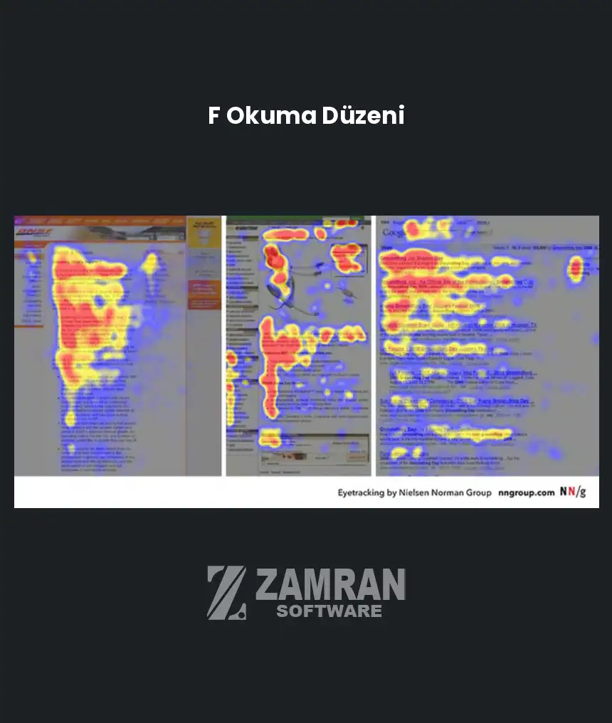 F okuma düzeni