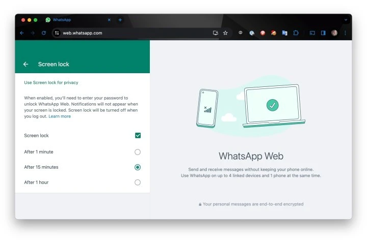 WhatsApp Web Security