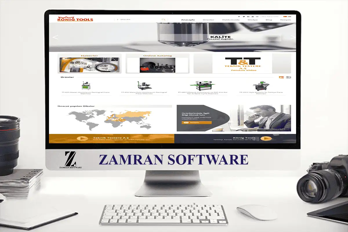 Konig Machine Yeni Web Sitesi